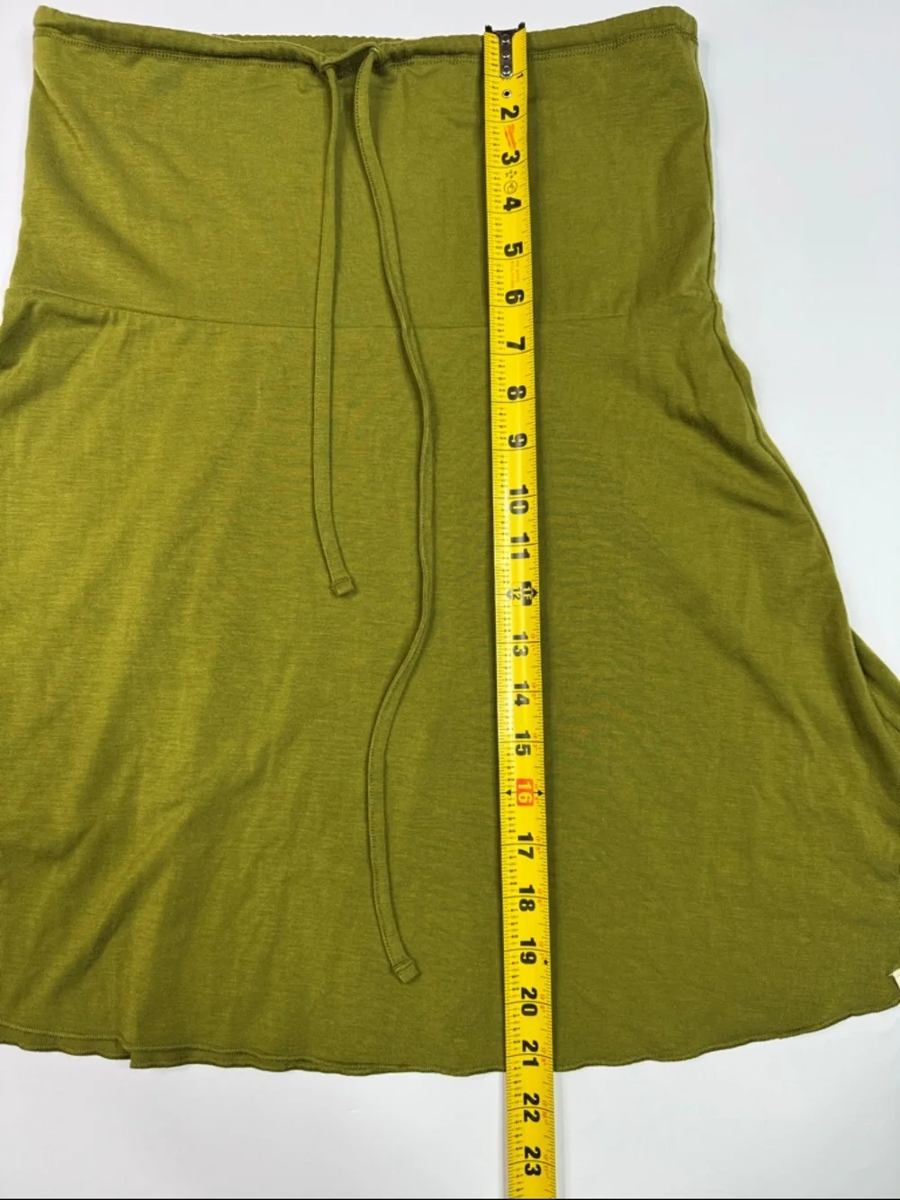 The North Face Green Drawstring Waist Skirt Size Medium